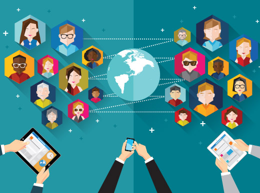 More social media profiles equals to More success