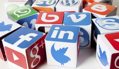 social media cubes